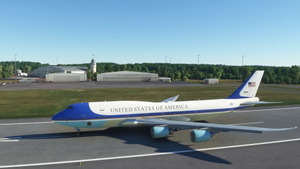 Boeing 747-8i Air Force One 4K [No mirroring] thumbnail 3