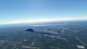 Boeing 747-8i Air Force One 4K [No mirroring] thumbnail 9