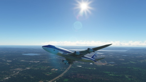 Boeing 747-8i Air Force One 4K [No mirroring] thumbnail 7