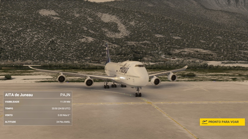 Boeing 747-8i Alaska 4K [No mirroring]