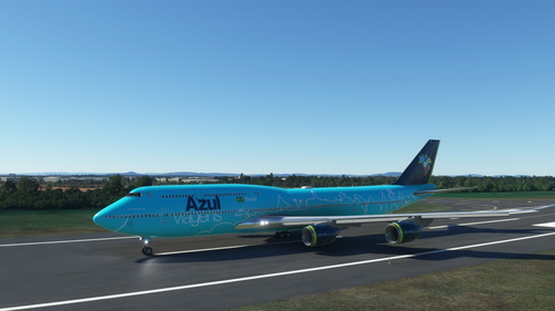 Boeing 747-8i Azul Viagens 4K [No mirroring]