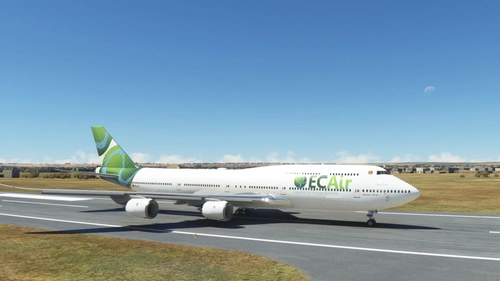 Boeing 747-8i Equatorial Congo Airlines 4K [No mirroring]