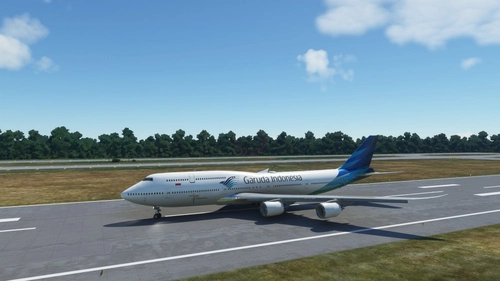 Boeing 747-8i Garuda Indonesia 4K [No mirroring]