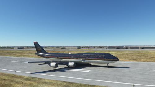 Boeing 747-8i Royal Jordanian 4K [No mirroring]