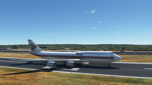 Boeing 747-8i THAI 4K [No mirroring]