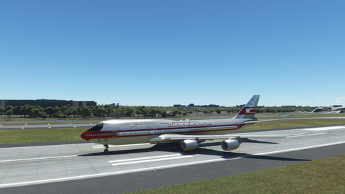Boeing 747-8i Western Airlines 4 4K [No mirroring]