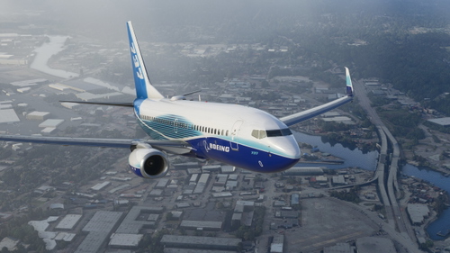 Boeing House (Dreamliner) - Scimitar [8K] - PMDG 737-700