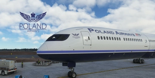 Boening 787-10 Poland AirWays livery