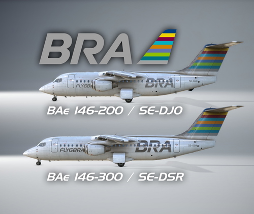 BRA / FlygBRA - Ultra Quality, Dual Pack (-200 & -300)