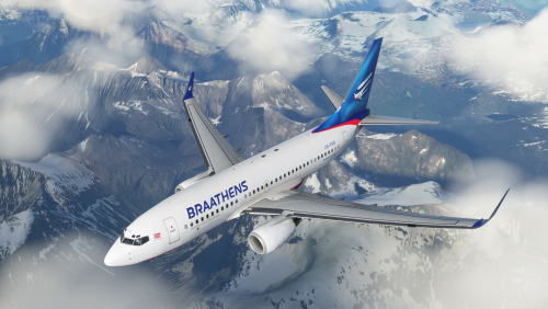 Braathens Boeing 737-705 LN-TUD circa 2003