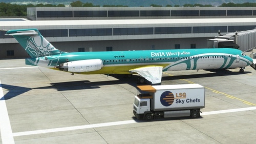 British West Indian Airlines Maddog MD-82