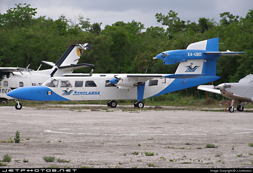 Britten Norman BN-2A MkIII Trislander - Aerolamsa, XA-UBD