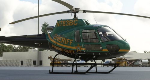 Broward County Sheriff | N783BC | RotorSimPilot H125 | 8K Resolution