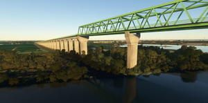Brunsbuttel Bridge Kiel-Canal thumbnail 4