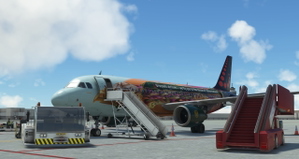Brussels Airlines Amare Tomorrowland 8k - Fenix A320 thumbnail 8