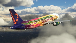 Brussels Airlines Amare Tomorrowland 8k - Fenix A320 thumbnail 3