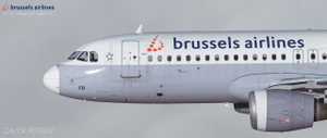 Brussels Airlines (OO-TCQ) Dirty - Fenix Airbus A320 thumbnail 2