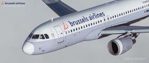 Brussels Airlines (OO-TCQ) Dirty - Fenix Airbus A320 thumbnail 4