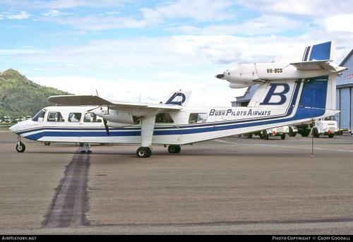 Bush Pilots Airways BN2 mk111-1 Trislander VH-BGS (Short Nose Version)