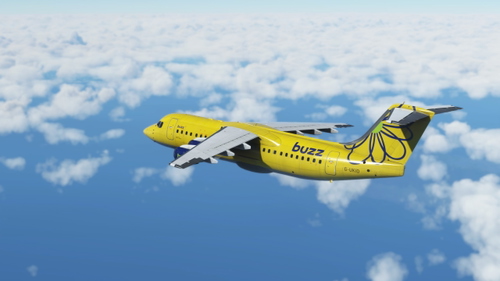 Buzz Airline BAE 146-300