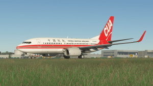 [机你太美CAi Studio]PMDG737-700 CUA China United Airlines B-5208 thumbnail 3