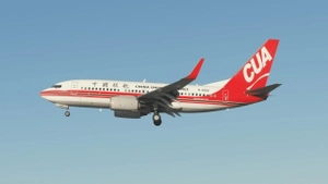 [机你太美CAi Studio]PMDG737-700 CUA China United Airlines B-5208 thumbnail 2