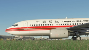 [机你太美CAi Studio]PMDG737-700 CUA China United Airlines B-5208 thumbnail 4