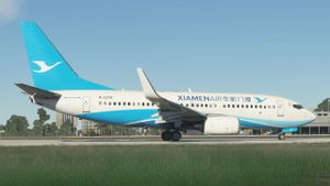 [机你太美CAi Studio]PMDG737-700 CXA Xiamen(Amoy)Air B-5278 thumbnail 4
