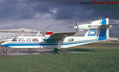 Canari Airlines 4X-CCK BN2 mk111-1 Trislander (Short Nose Version) repaint