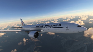 Captain Sim Boeing 777-200ER Japan Airlines JA709J 2022  thumbnail 3