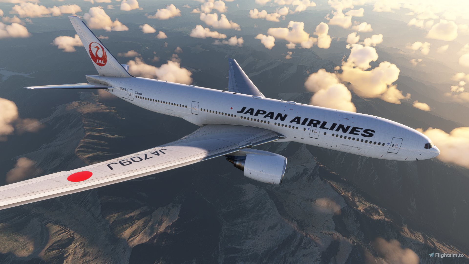 Captain Sim Boeing 777-200ER Japan Airlines JA709J 2022 for ...