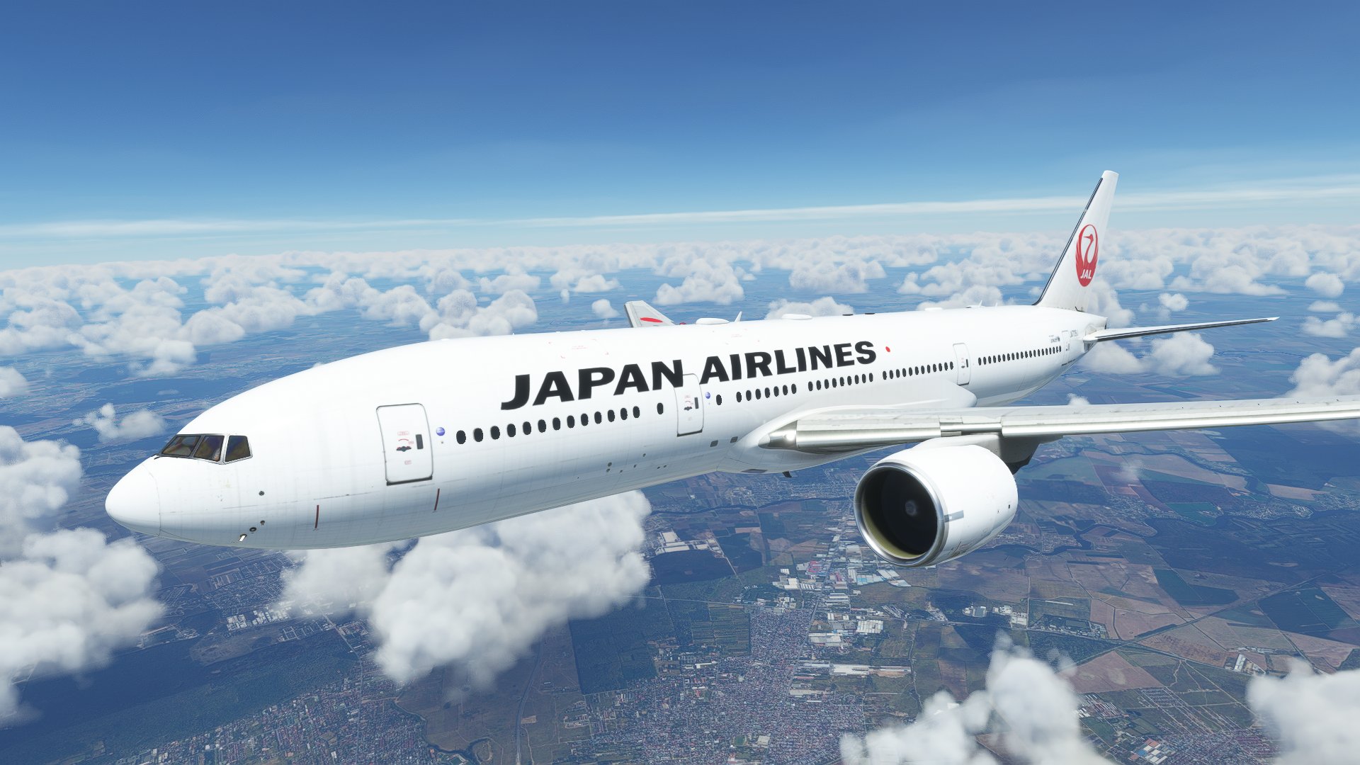 Captain Sim Boeing 777-200ER Japan Airlines JA709J 2022 for