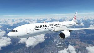 Captain Sim Boeing 777-200ER Japan Airlines JA709J 2022  thumbnail 2