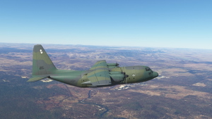 Captain Sim C-130E Hercules 913th Airlift wing.  Euro 1 Paint.  thumbnail 5