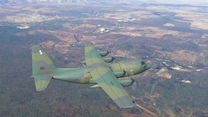 Captain Sim C-130E Hercules 913th Airlift wing.  Euro 1 Paint.  thumbnail 4