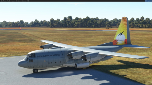 Captain Sim C-130H RAAF A97-005 "34 Years of Serving Australia" 
