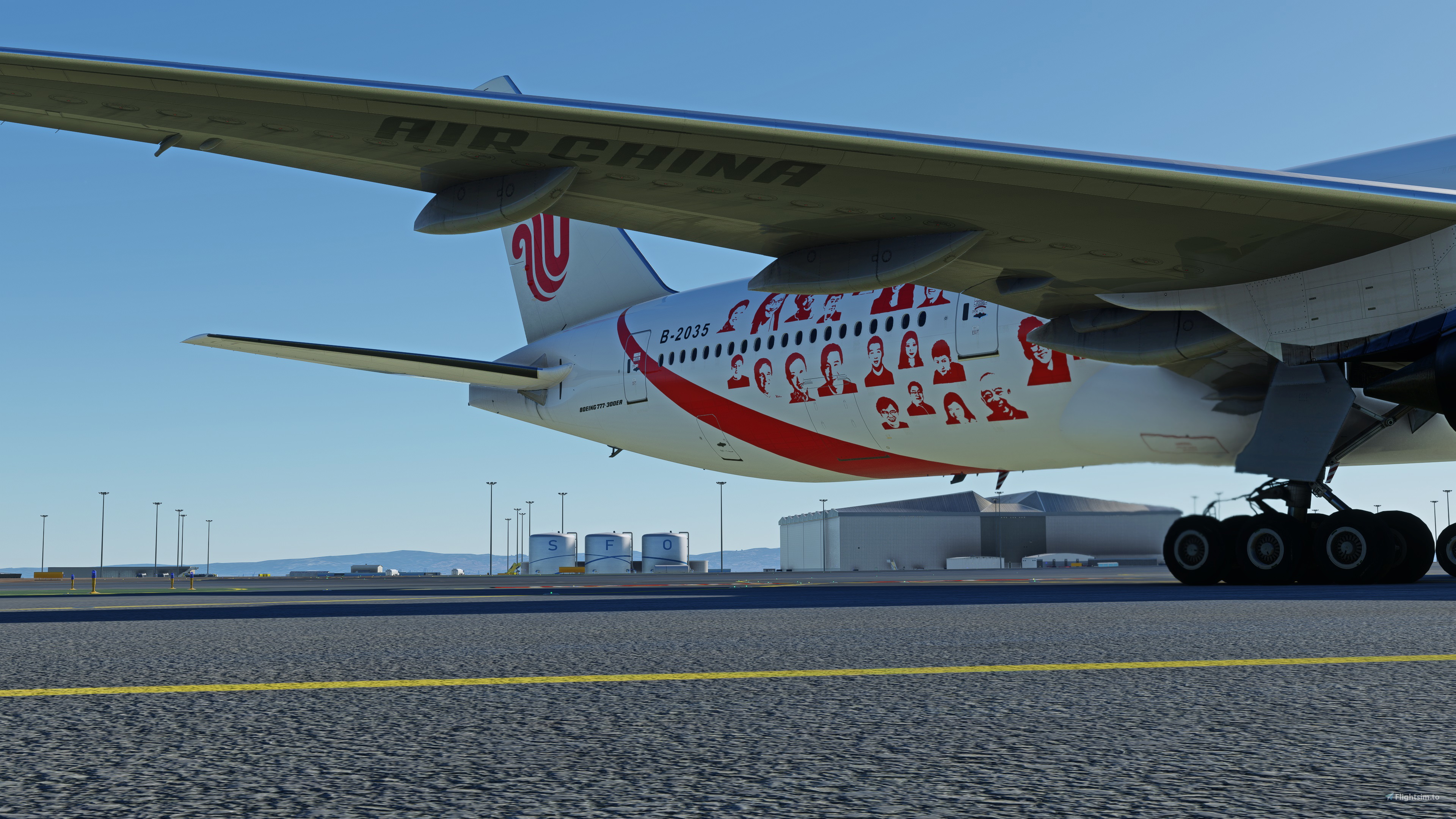 CaptainSim 777-300ER AIR CHINA 