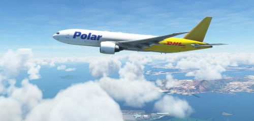 CaptainSim 777F - Polar Air Cargo [8K Fictional]