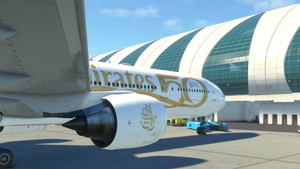 Captainsim B777-300ER Emirates 'Year of the Fiftieth' thumbnail 2