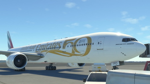 Captainsim B777-300ER Emirates 'Year of the Fiftieth' thumbnail 3
