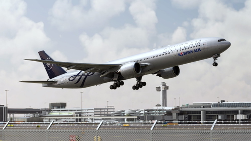 CaptainSim B777-300ER Korean Air Skyteam special livery