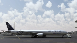 CaptainSim B777-300ER Korean Air Skyteam special livery thumbnail 9