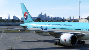 CaptainSim B777-300ER Korean Airlines (default & 50th anniversary) thumbnail 2