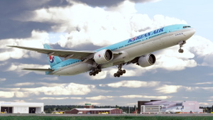 CaptainSim B777-300ER Korean Airlines (default & 50th anniversary) thumbnail 1