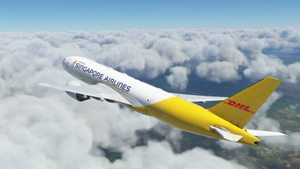 CaptainSim B777F Singapore Airlines Cargo (DHL) 9V-DHA thumbnail 8