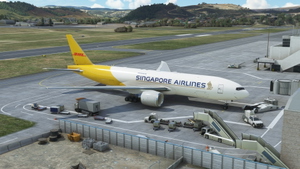 CaptainSim B777F Singapore Airlines Cargo (DHL) 9V-DHA thumbnail 1