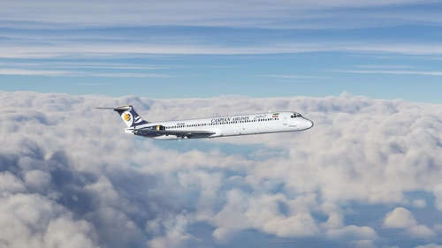 Caspian Airlines (EP-CAS) Fly Maddog X MD8x - 8K