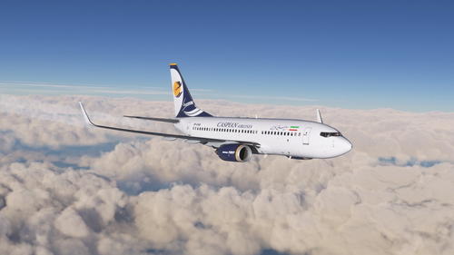 Caspian Airlines (EP-CAR) PMDG 737-700 - 8K