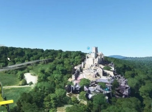 Castle Ruin Roetteln, SouthWest Germany