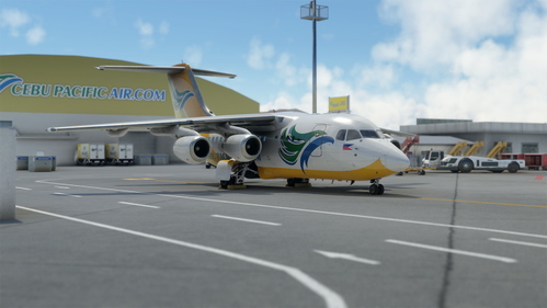 Cebu Pacific Air - Just Flight BAe 146-100